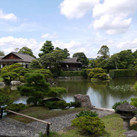 Сад императорской виллы Кацура Рикю в Киото