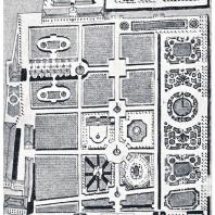 Планировка Летнего сада во второй четверти XVIII в. Усложнение контуров партеров и других садовых устройств в 40—50-е годы XVIII в.