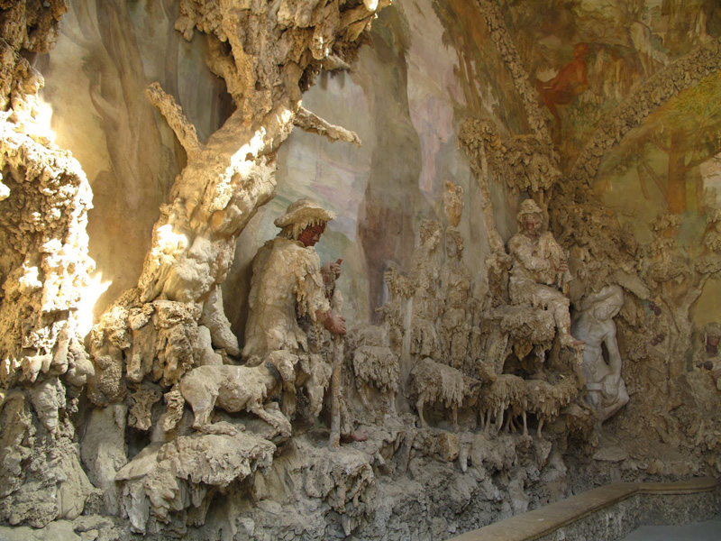 Сады Боболи. Грот Буонталенти. Giardino di Boboli. Grotta del Buontalenti