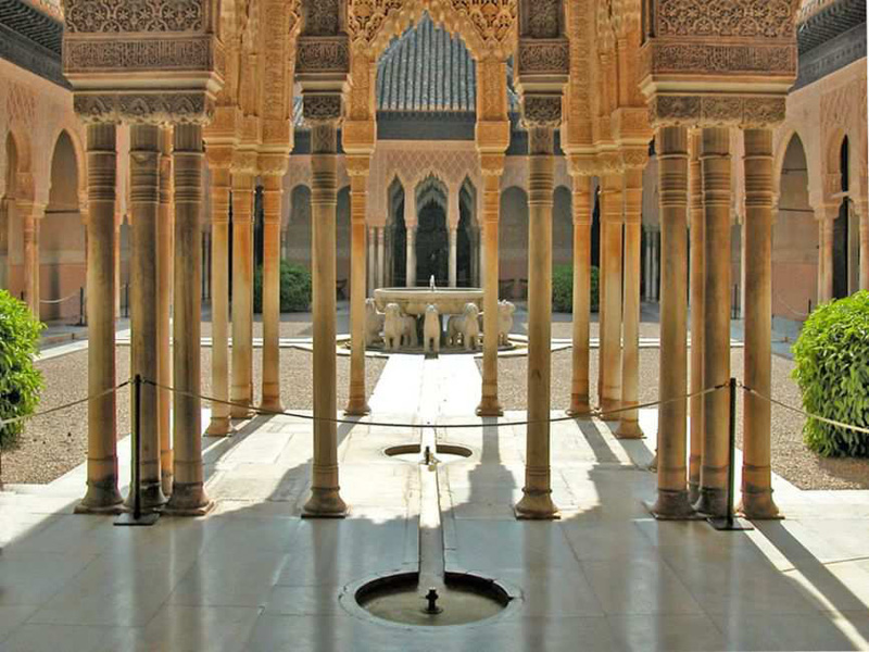 Львиный двор. Альгамбра. Patio de los Leones. Alhambra