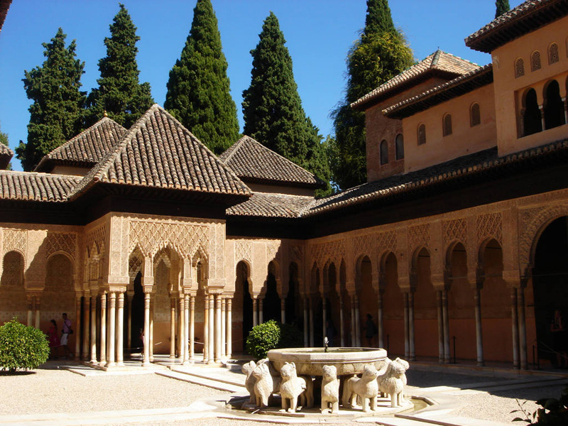 Львиный двор. Альгамбра. Patio de los Leones. Alhambra