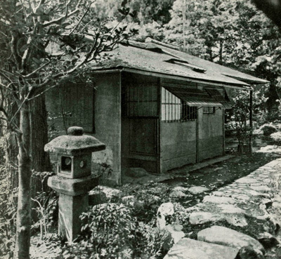 Чайный павильон Рёкакутэй в храме Ниннадзи в Киото. 17 в.
