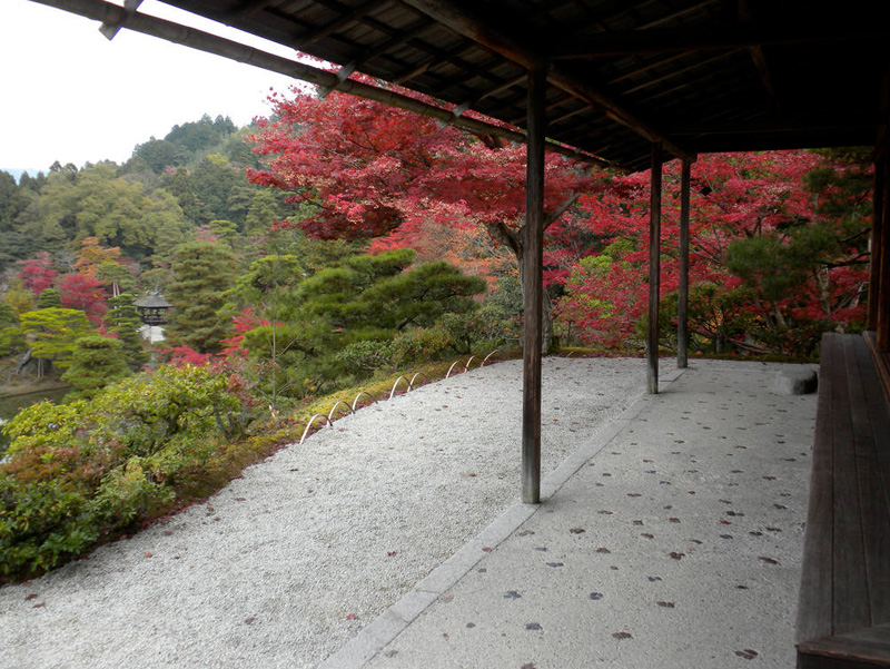 Японский сад. Ансамбль императорской виллы Сюгакуин в Киото. Shugakuin Imperial Villa