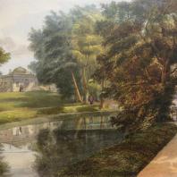 Кузьминки. Вид бани. Из альбома «Виды села Влахернского» (1841 г.)
