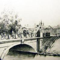 Большой Китайский мост. рисунок Ф. Перро