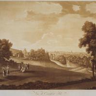 Вид парка в Царском Селе. Иоганн Христофор Майр. 1790-е гг.